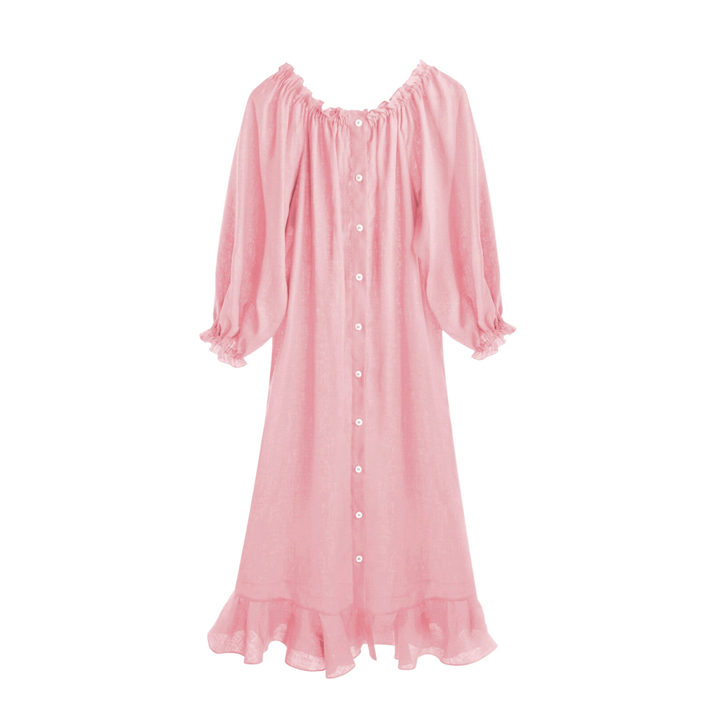 Sleeper Loungewear Dress - Pink