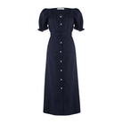 Sleeper Maxi Dress Brigitte in Navy - Shoppe Details and Design