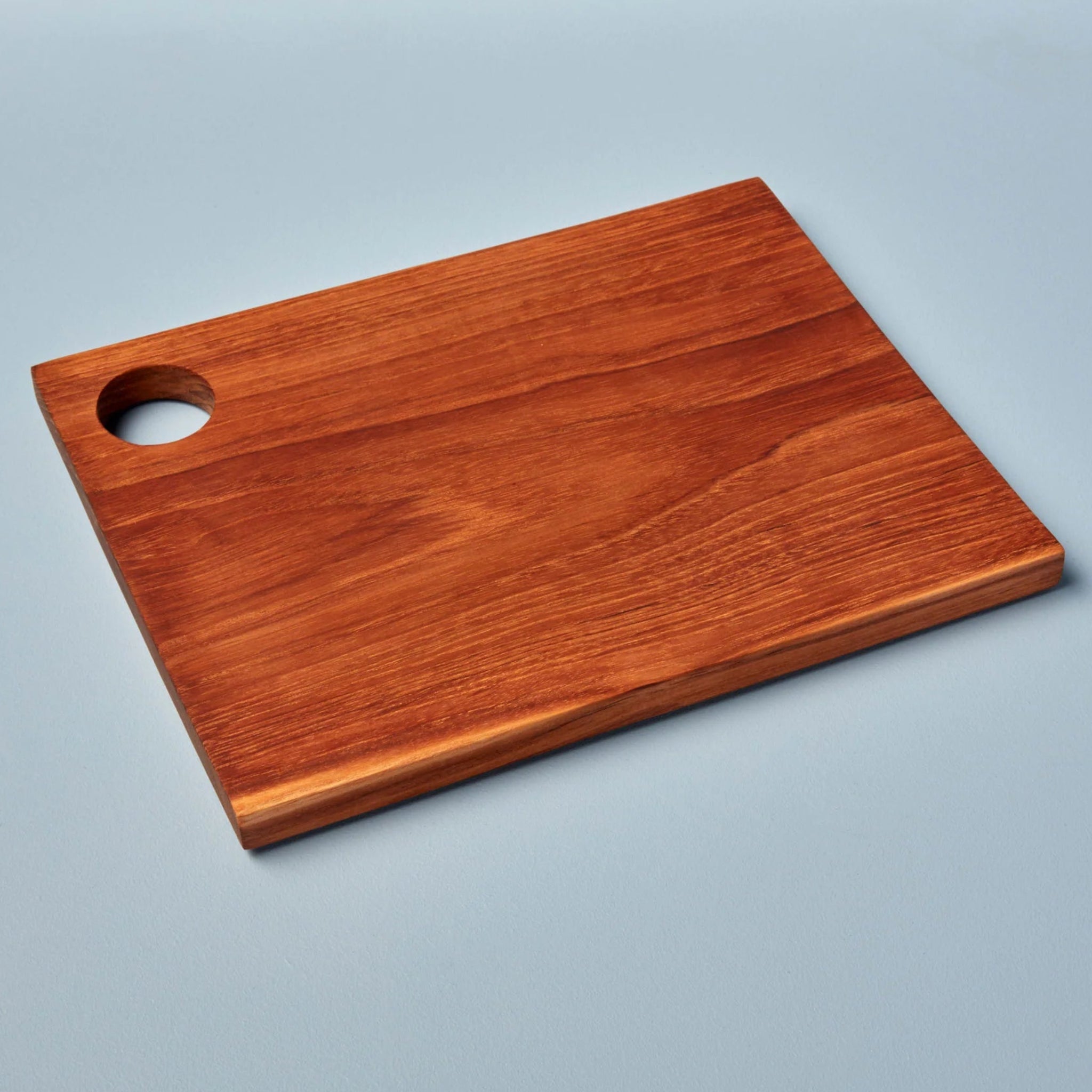 Artisan Teak Wood Cutting Board Handcrafted.