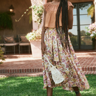 The Great Papyrus Floral Silk Skirt - Shoppe Details and Design