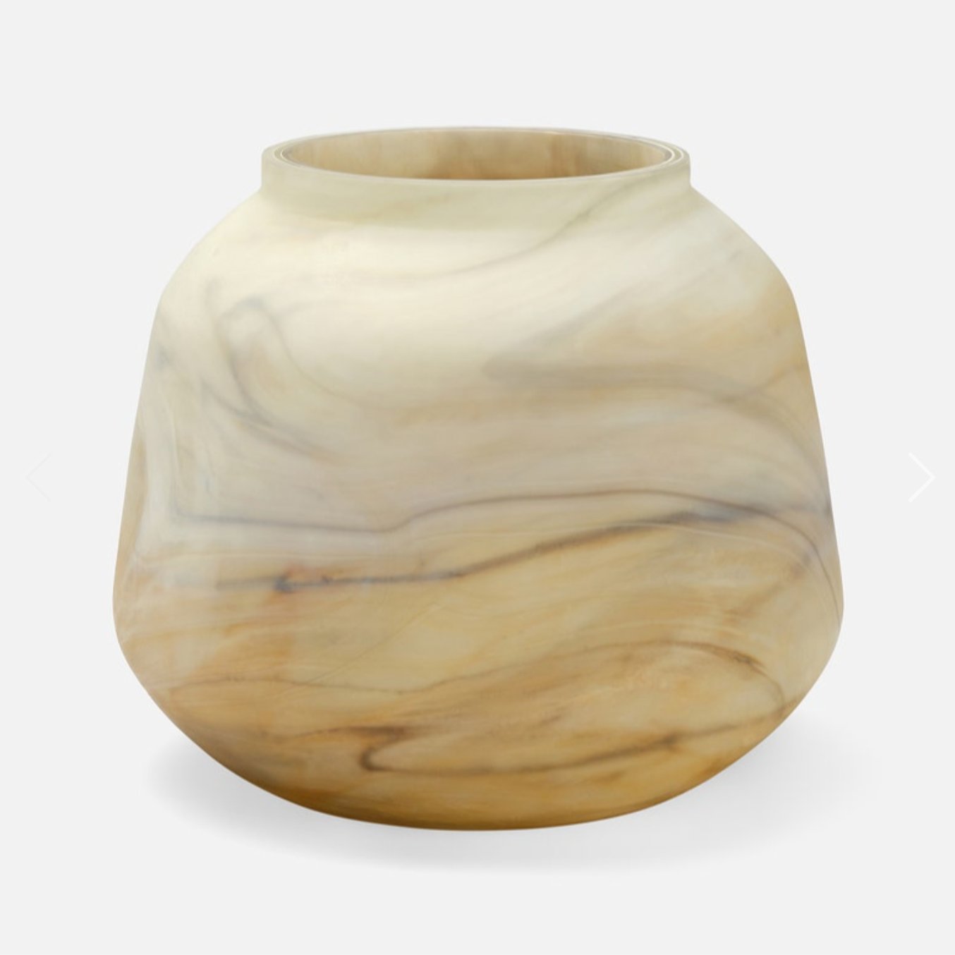 Alabaster Andra Glass Vase Set - Elegant Home Decor Accent