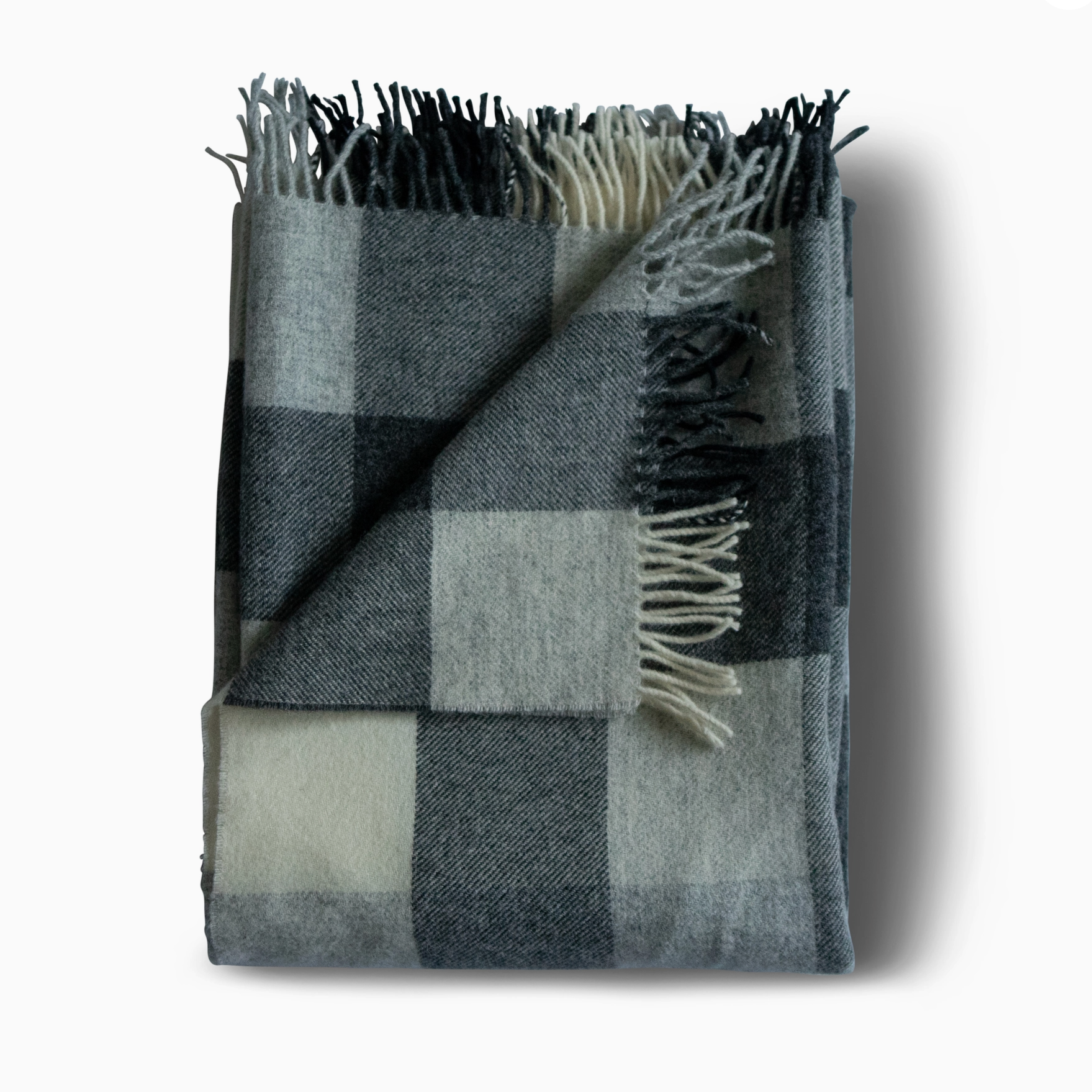 Irish alpaca merino wool throw blanket, 52x78 inch, luxury home decor.