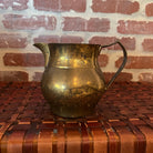 antique brass pitcher vase.