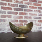 Intricately Crafted Brass Decor Bowl - Luxurious Home Accent