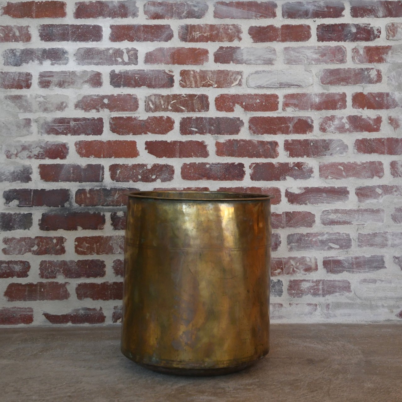 Brass Planters Set - Vintage Home Decor Accent