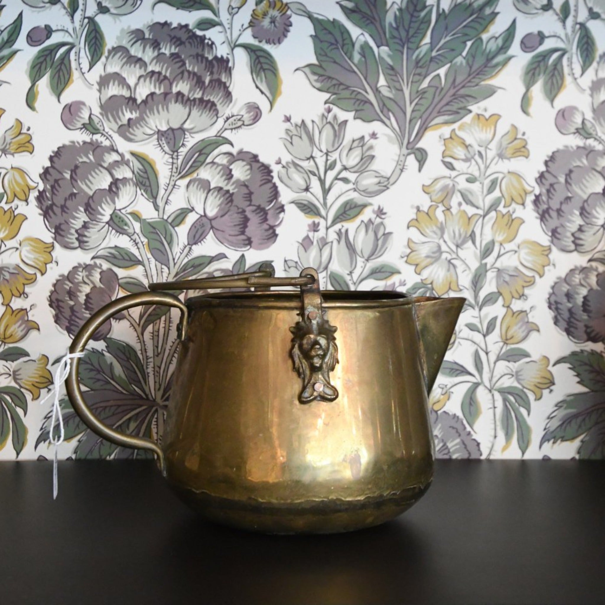 Antique Brass Pot with timeless elegance