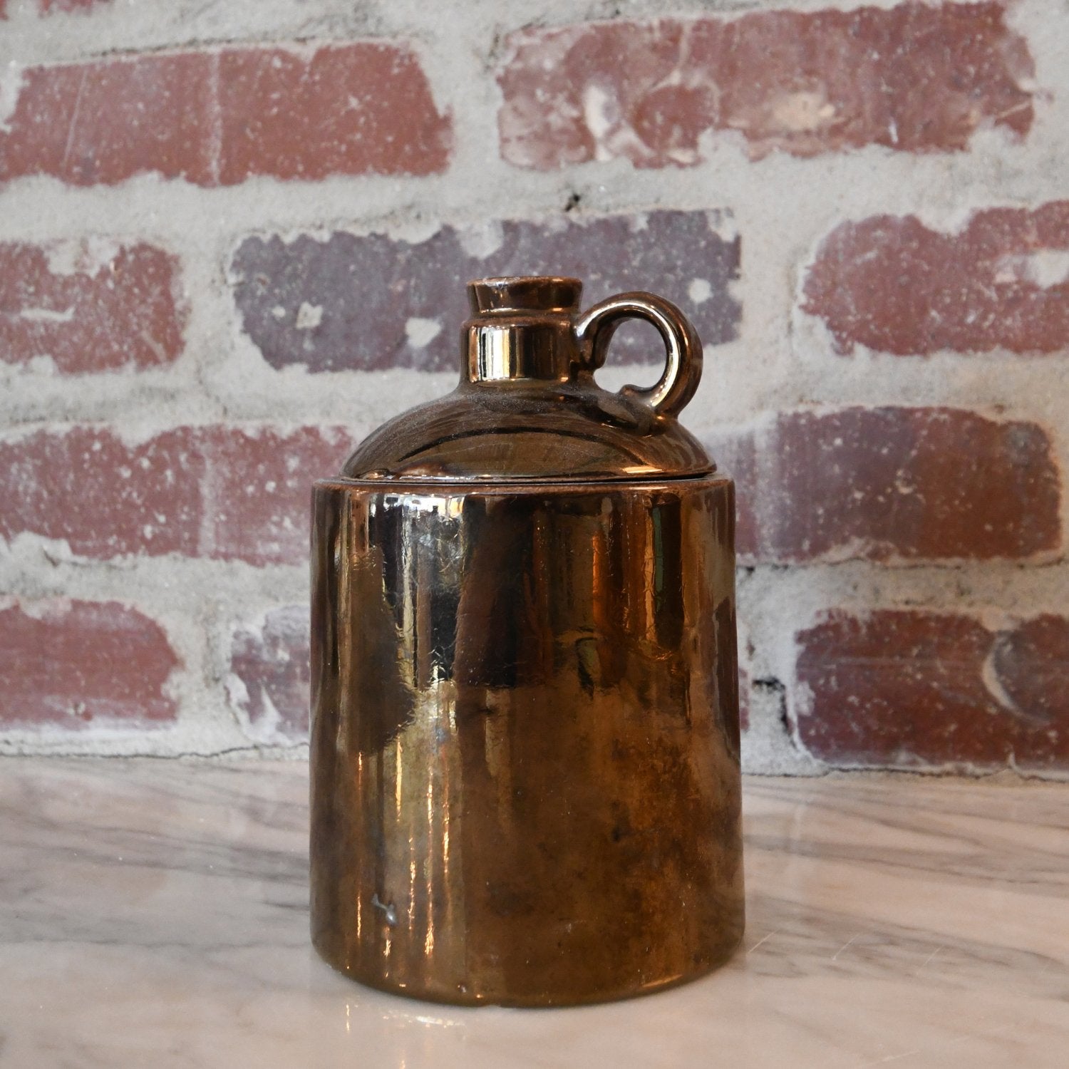 Elegant Antique Bronze Canister - Decorative Kitchen Storage