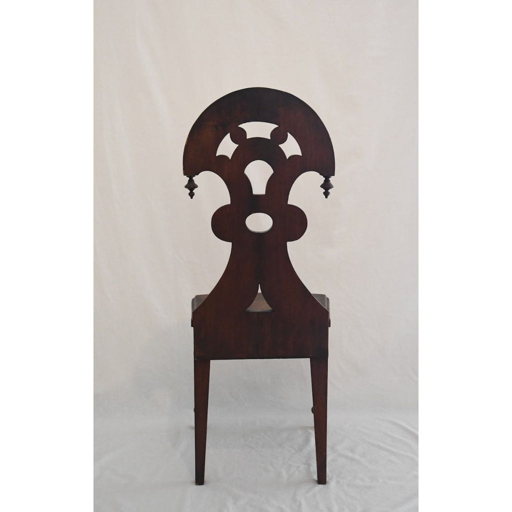 Vintage Inspired Decorative Chair - Antique Sculptural Design