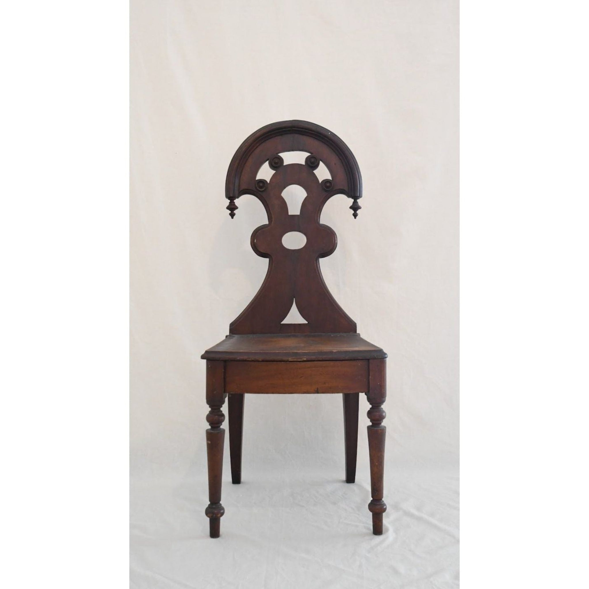 Antique Sculptural Chair - Timeless Elegance and Vintage Charm