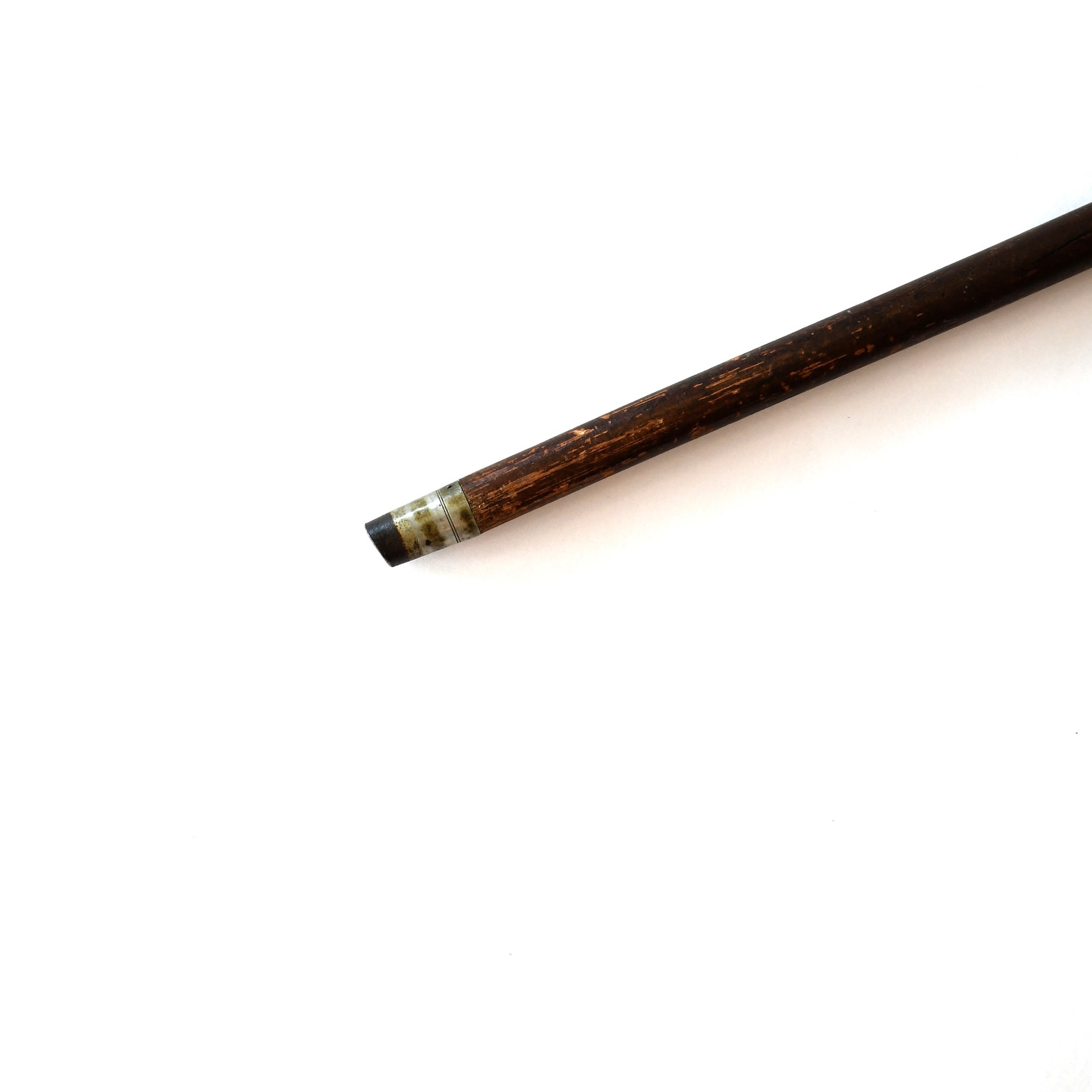 "Classic antique walking cane providing stylish support"