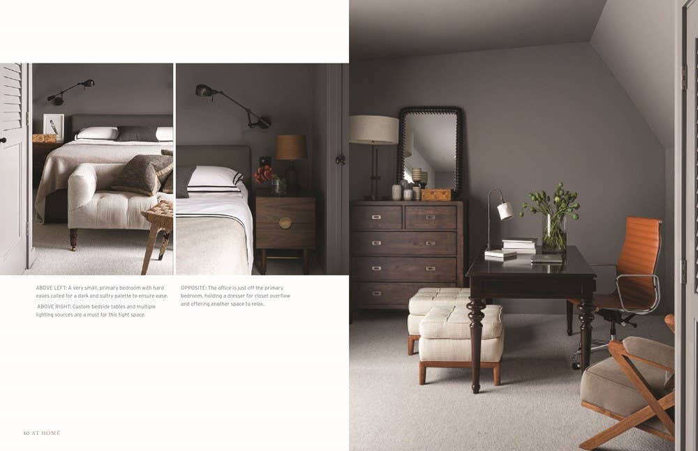 at home evocative and art forward interiors coffee table book.