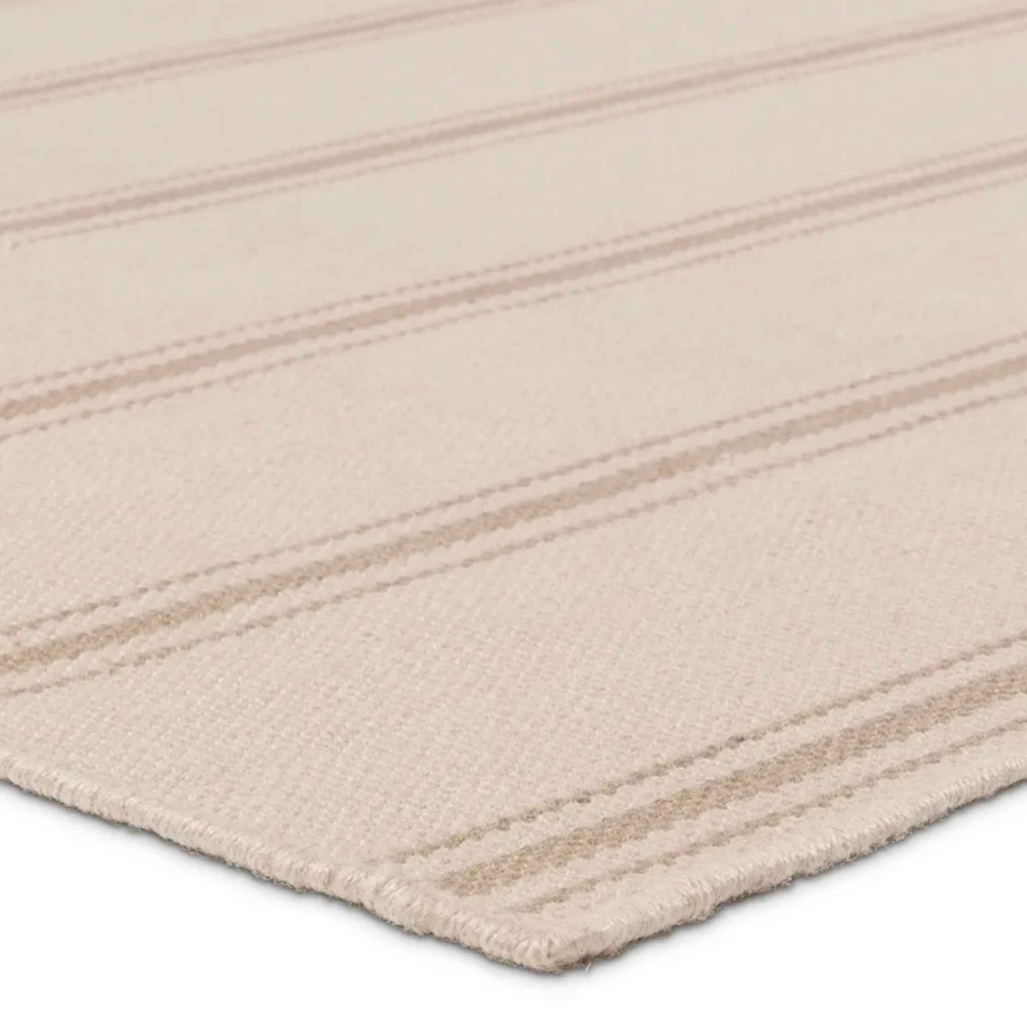 beige stripe indoor outdoor rug.