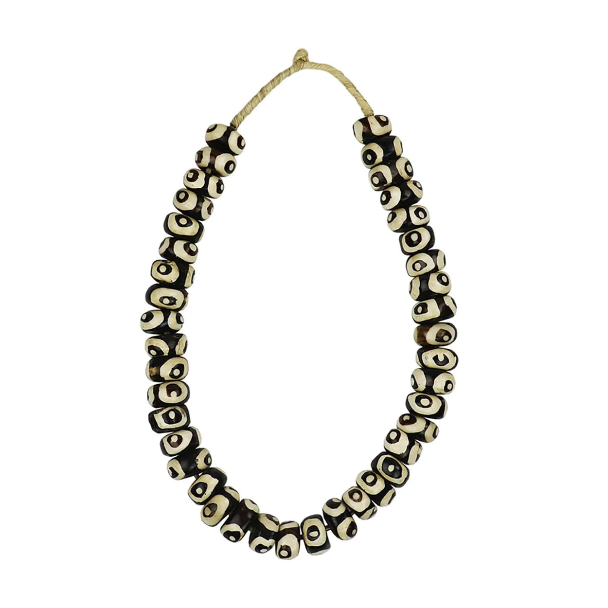 Chic Black and White Beads, Large Size - Statement Home Decor Accessories