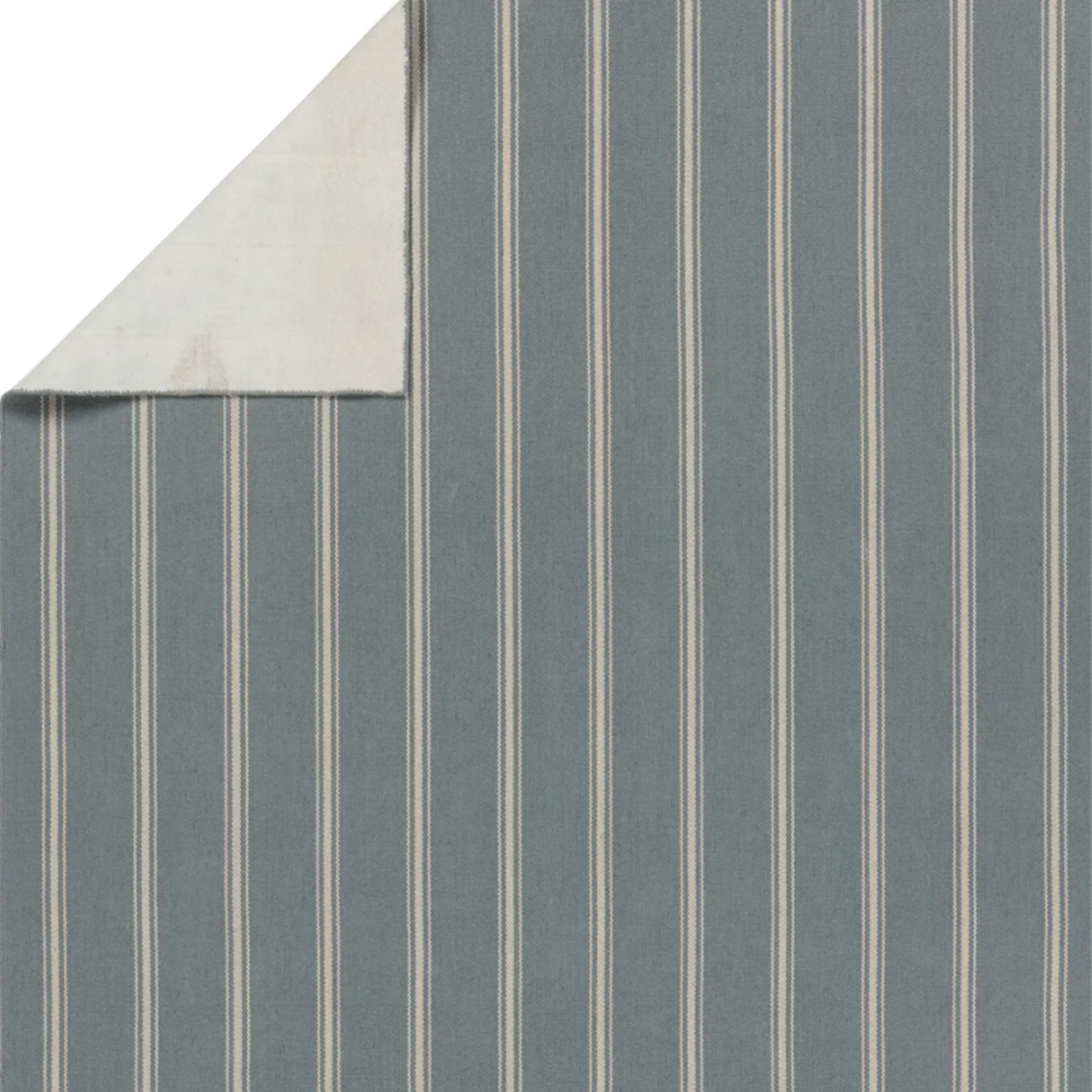 blue grey stripe indoor outdoor rug.