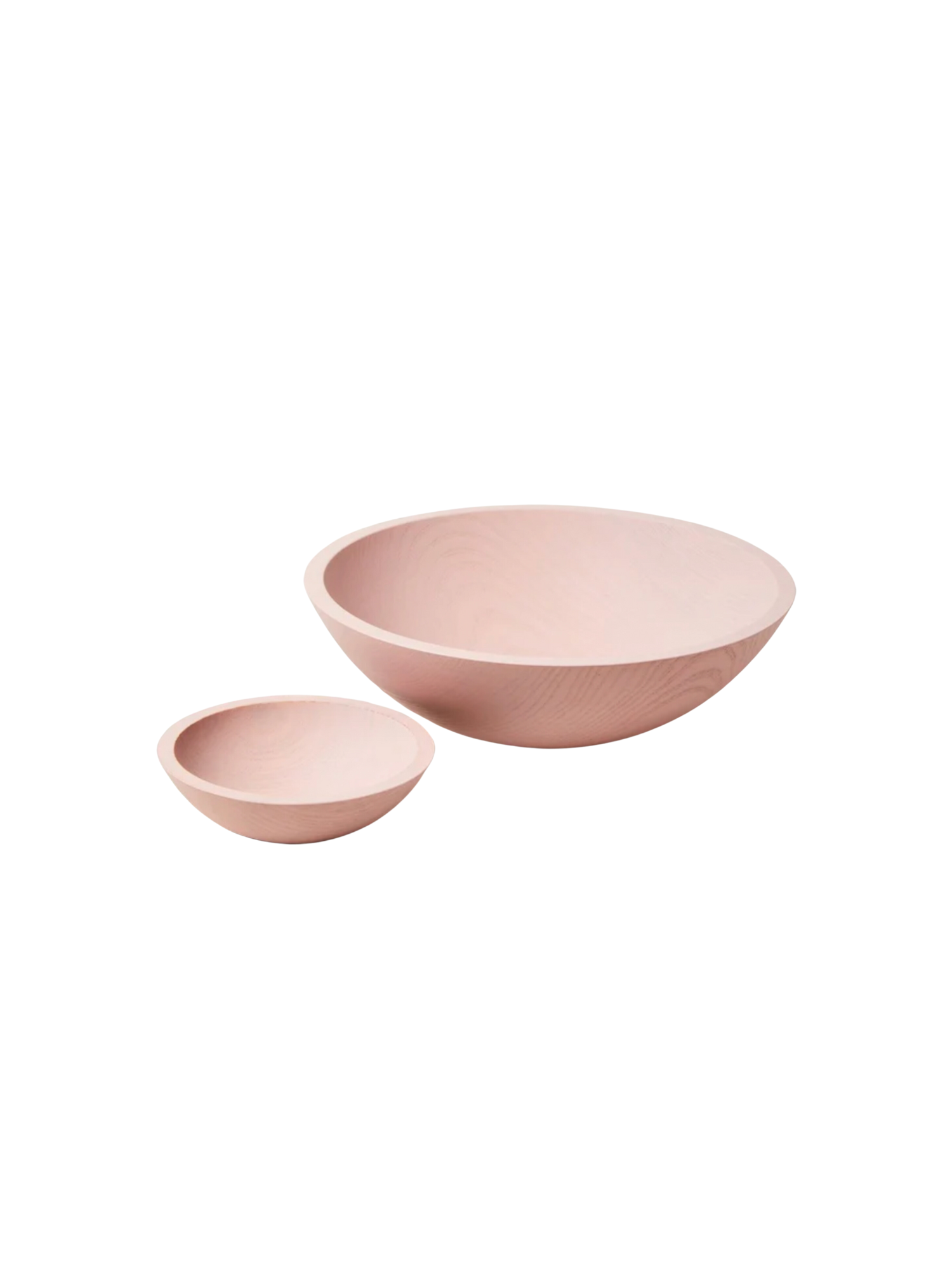 blush farmers large painted wooden bowl.