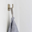 brass plate hook brass screws.