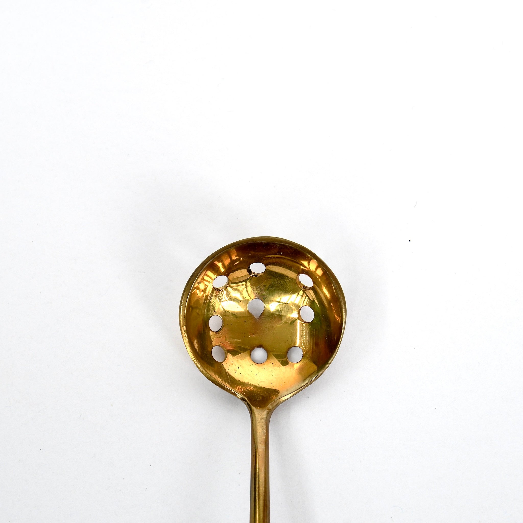 Perforated Brass Tea Spoon - Shoppe Details and Design