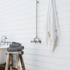 Business & Pleasure - Antique White Bath Set - Shoppe Details and Design.