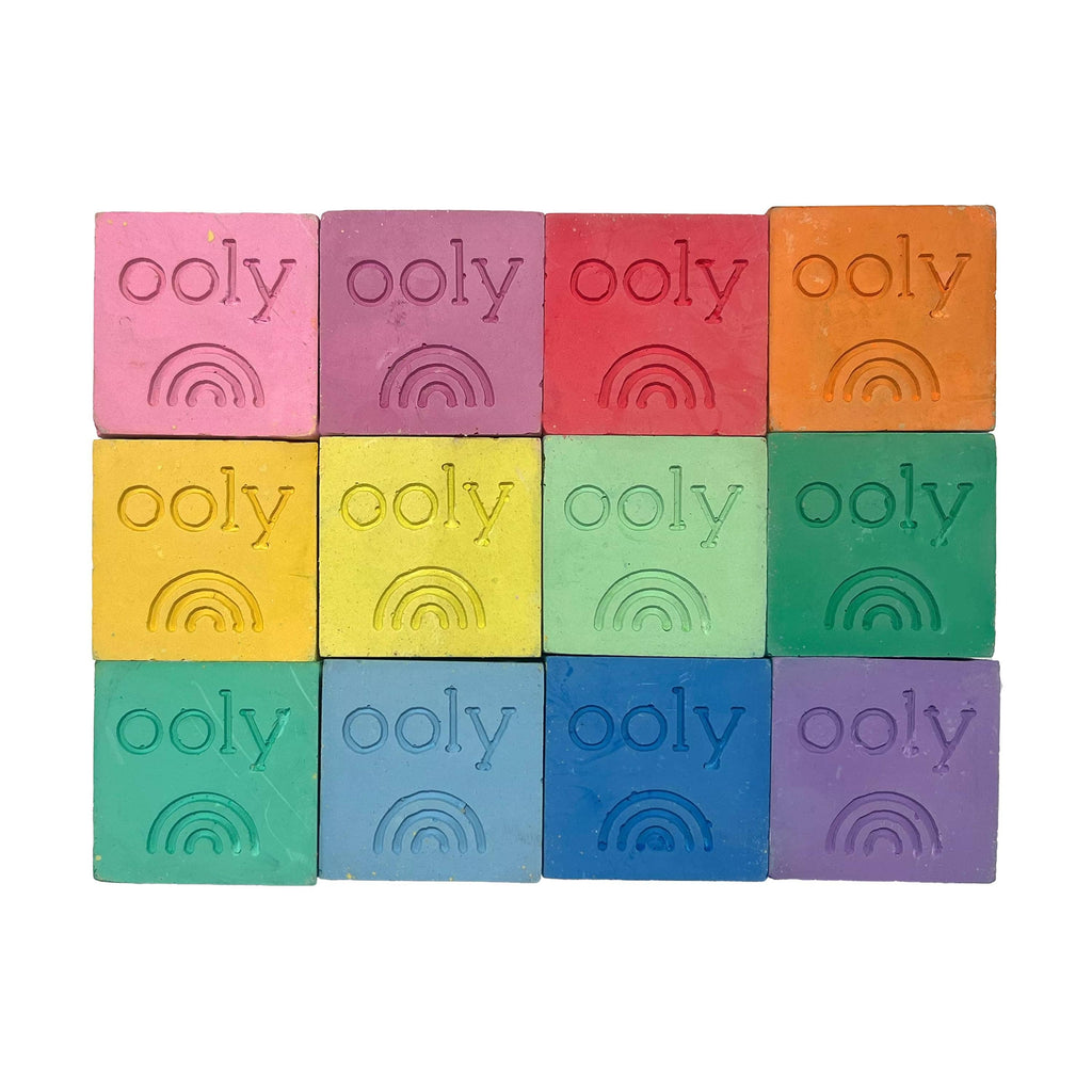 Ooly Chalk-O-Rama Block Sidewalk Chalk