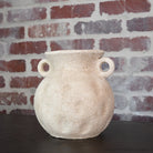 Artisan Clay Binx Vase - Handcrafted Decorative Piece