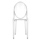 Set of 2 Crystal Victoria Ghost Chairs by Philippe Starck - Modern Elegance