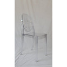 Elegant Crystal Clear Victoria Ghost Chairs - Philippe Starck Design