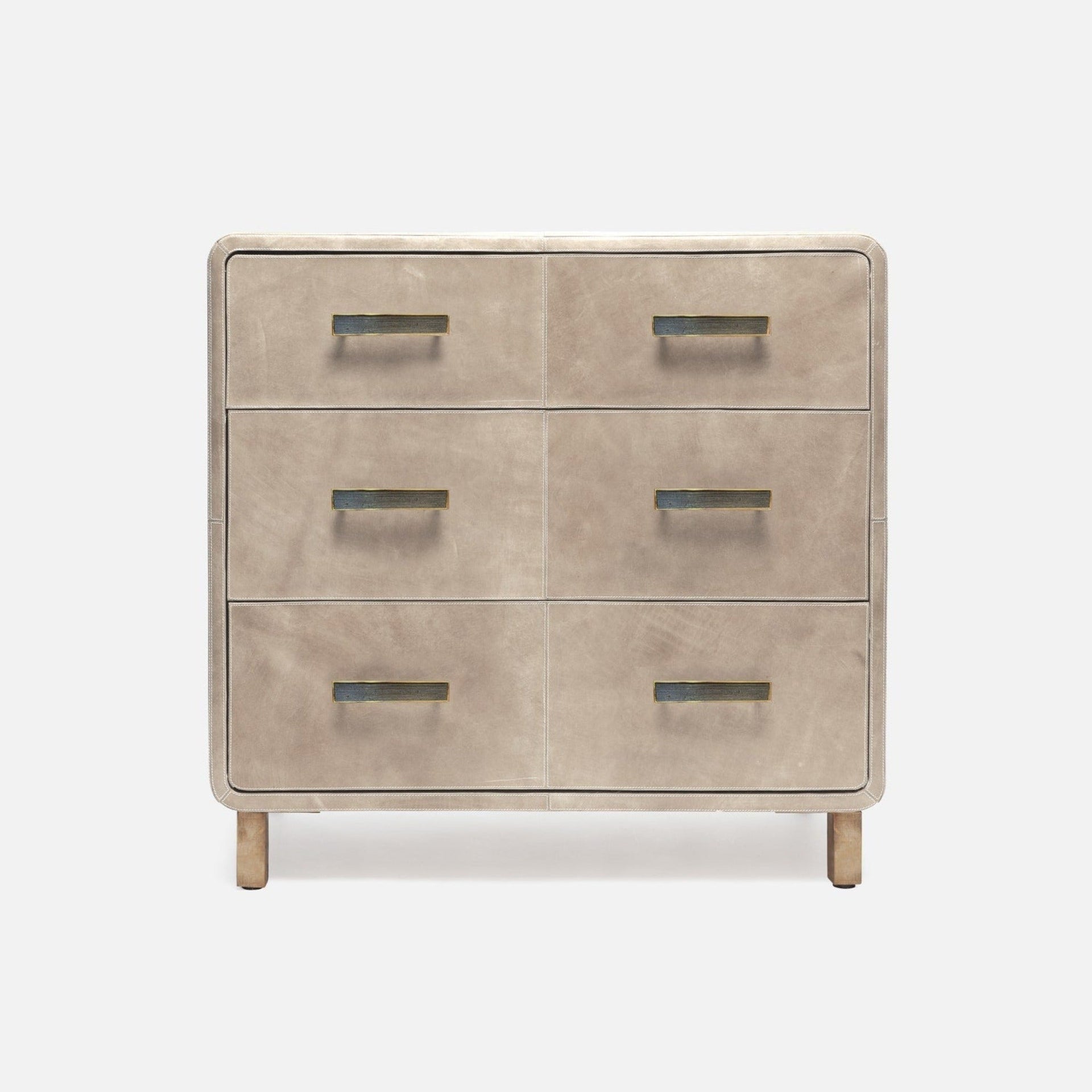 dante leather dresser