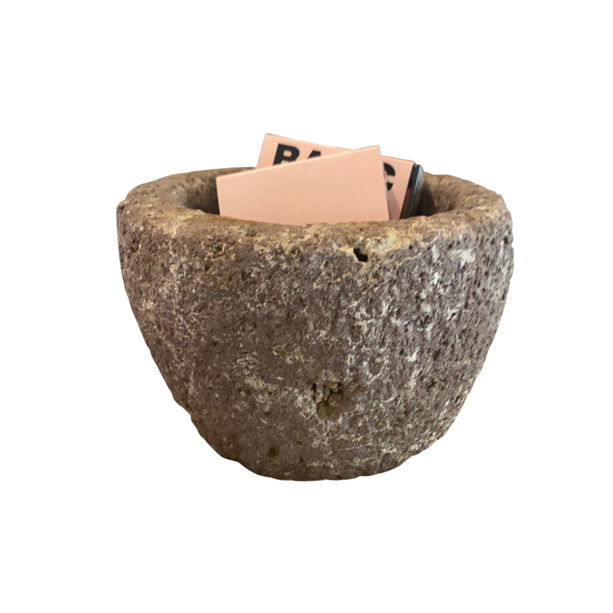 Decorative Antique Stone Bowl.