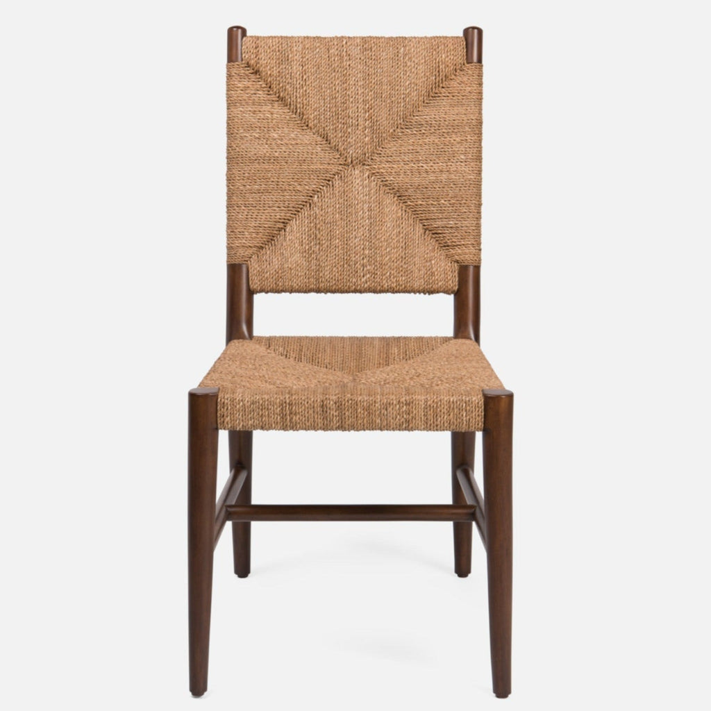 Delano Natural Lampakanay Side Chair - Rustic Charm for Your Home