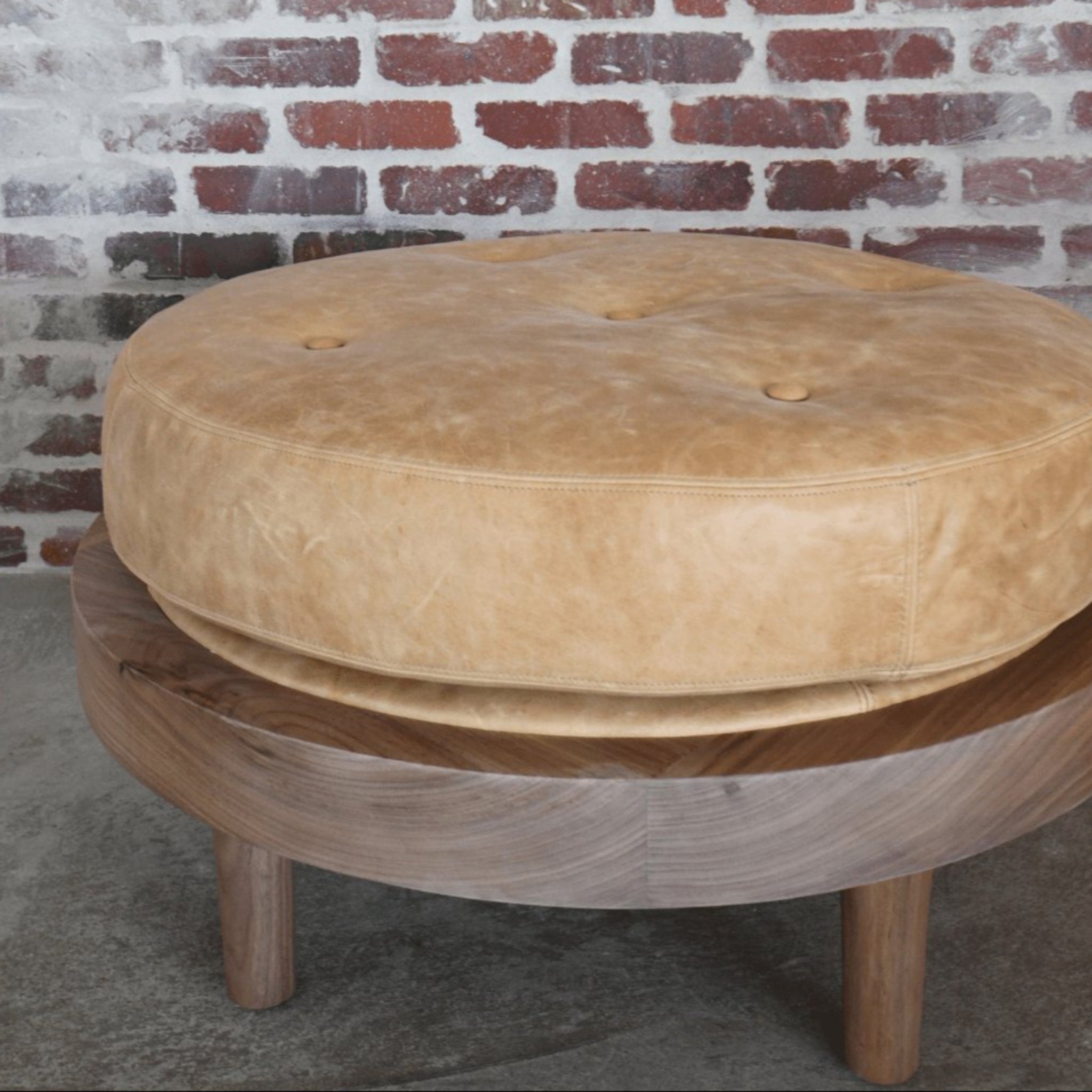 verellen elly ottoman in leather.