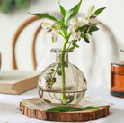 Glass Flower Bud Vase in Mocha | Sweet Home Deco - Details and Design - Vase - Sweet Home Deco