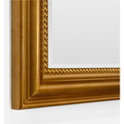 Handcrafted Gold and Silver Leaf Phillipe Mirror – classic elegance.