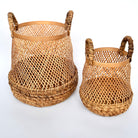 Hand Woven Bamboo Baskets, Set of 2 - Shoppe Details and Design