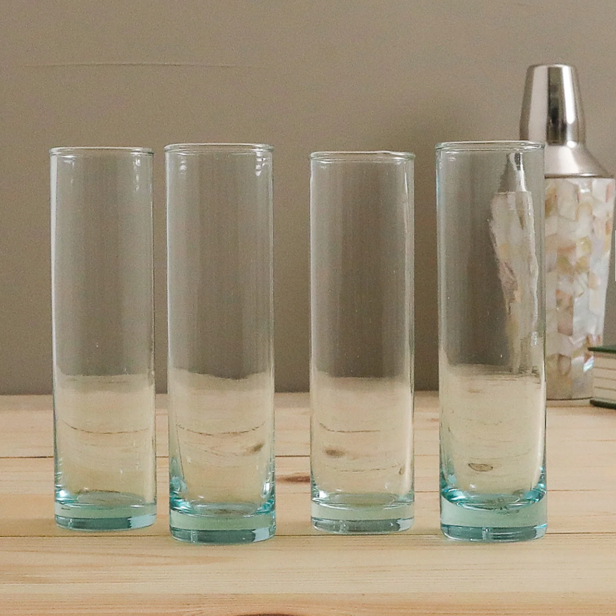 handcrafted champagne flute eco luxe.