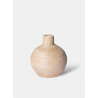 Handcrafted Apple Vase - Rustic Gold Decor Accent from Tonalá, Mexico