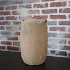 Handcrafted Distressed Decorative Mira Vase - Rustic Umber Accent