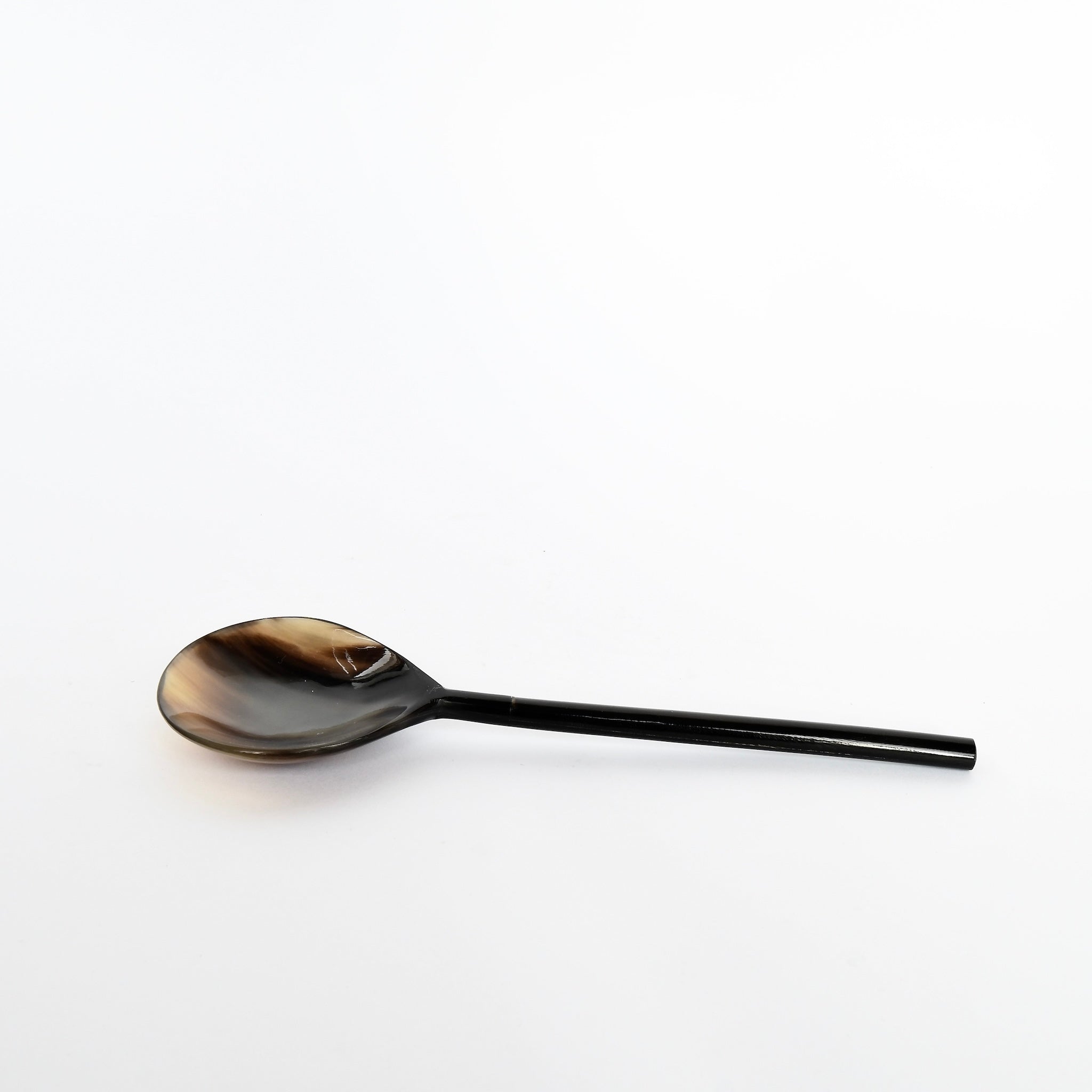 Elegant Horn Serving Spoon - Shoppe Details and Design