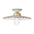 Italian Ceramic Ceiling Lamp – Handcrafted elegance in home lighting