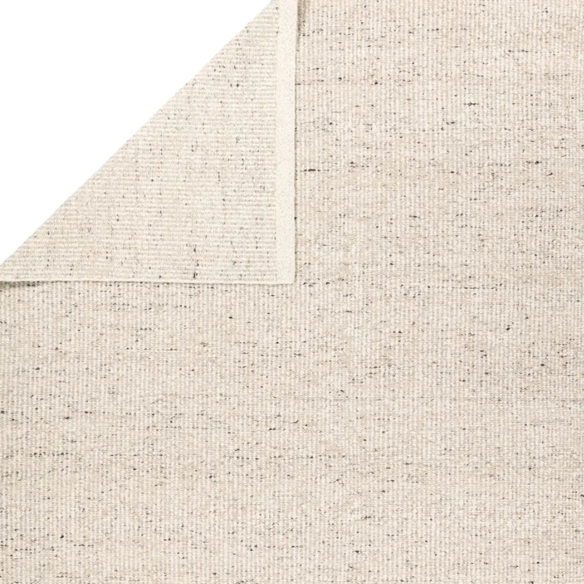 leonard warm neutral wool rug.