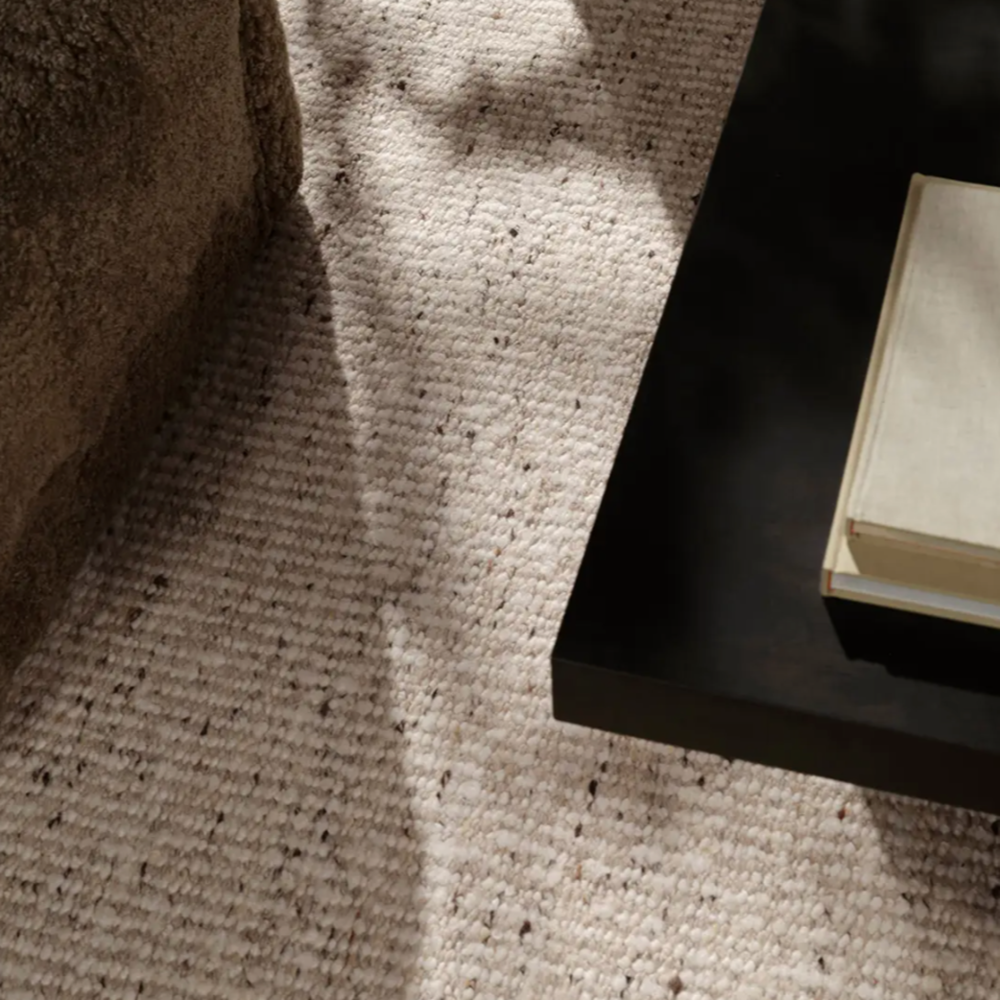 leonard warm neutral wool rug.