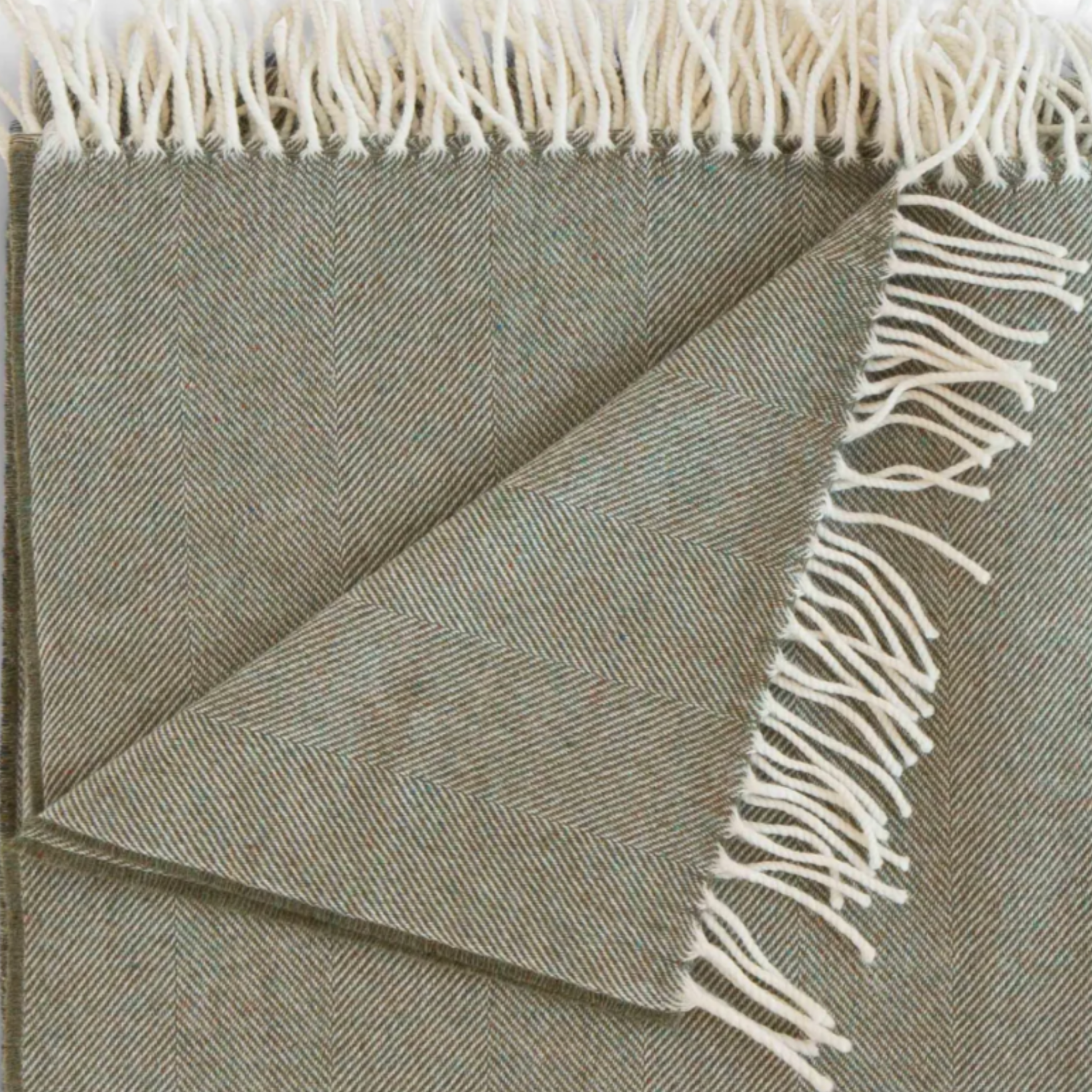 lightweight herringbone throw blanket.
