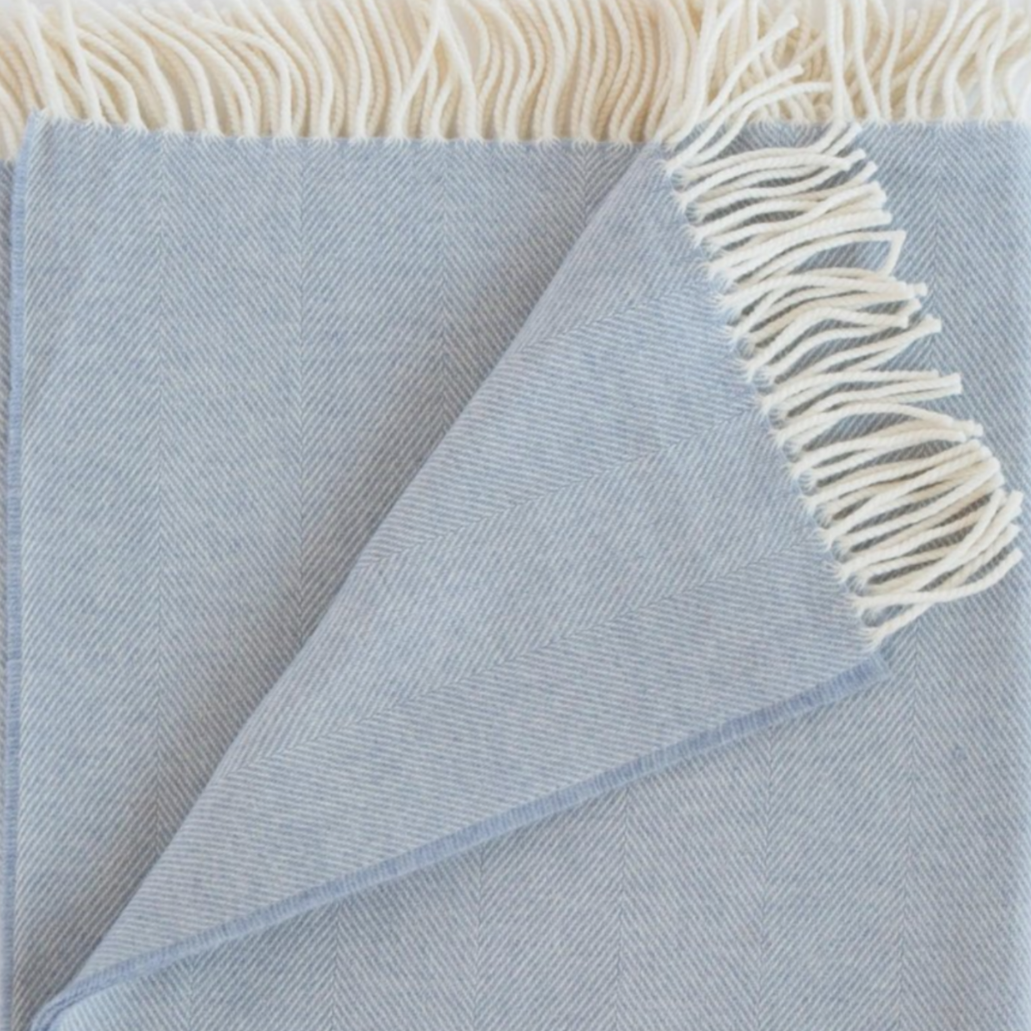 lightweight herringbone throw blanket.