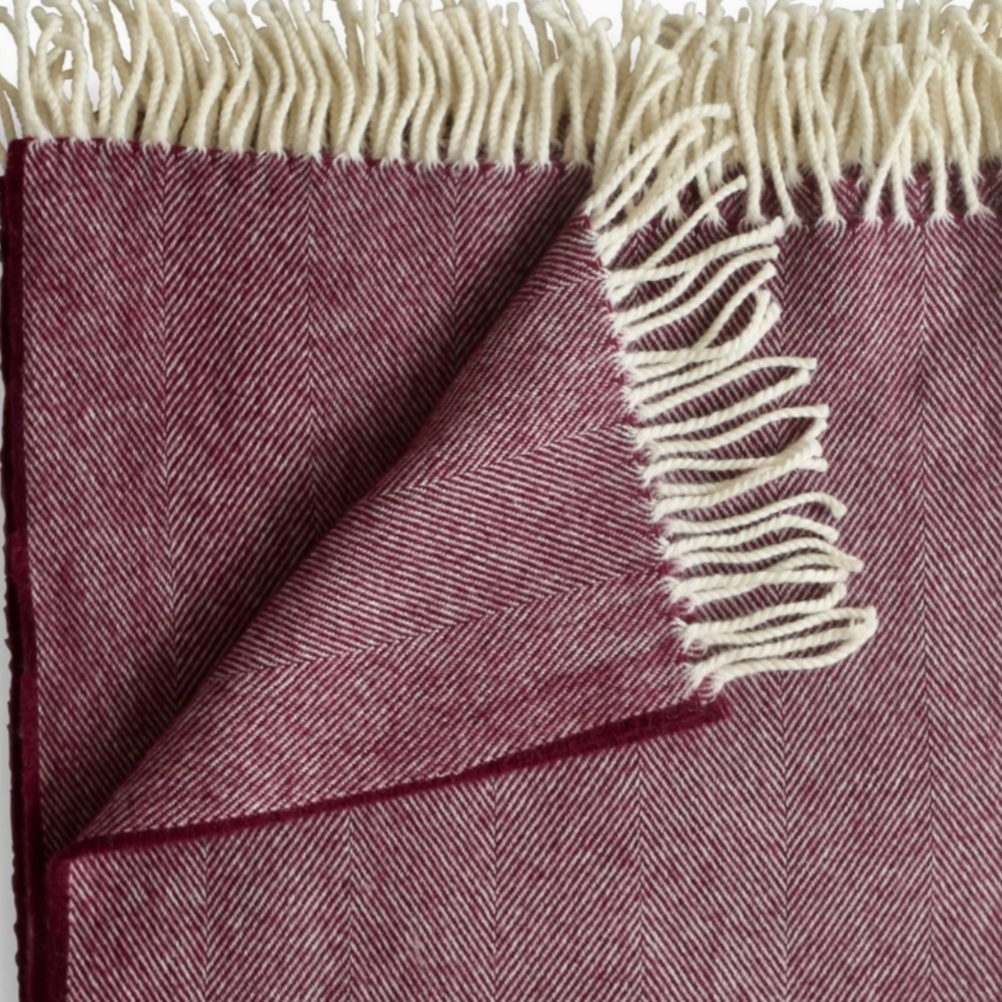lightweight herringbone throw blanket.