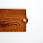 Elegant Mahogany Beveled Edge Serving Board - Shoppe Details and Design