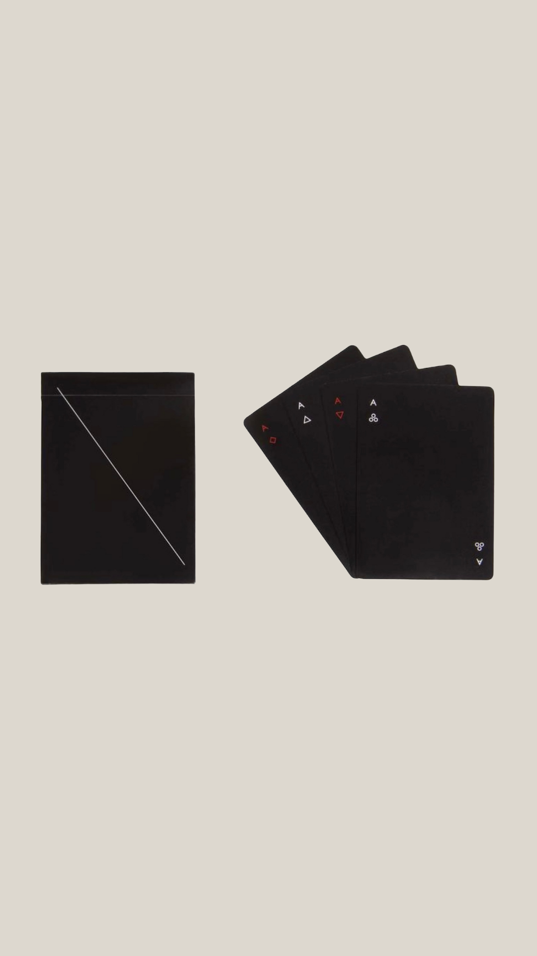 minim playing cards.