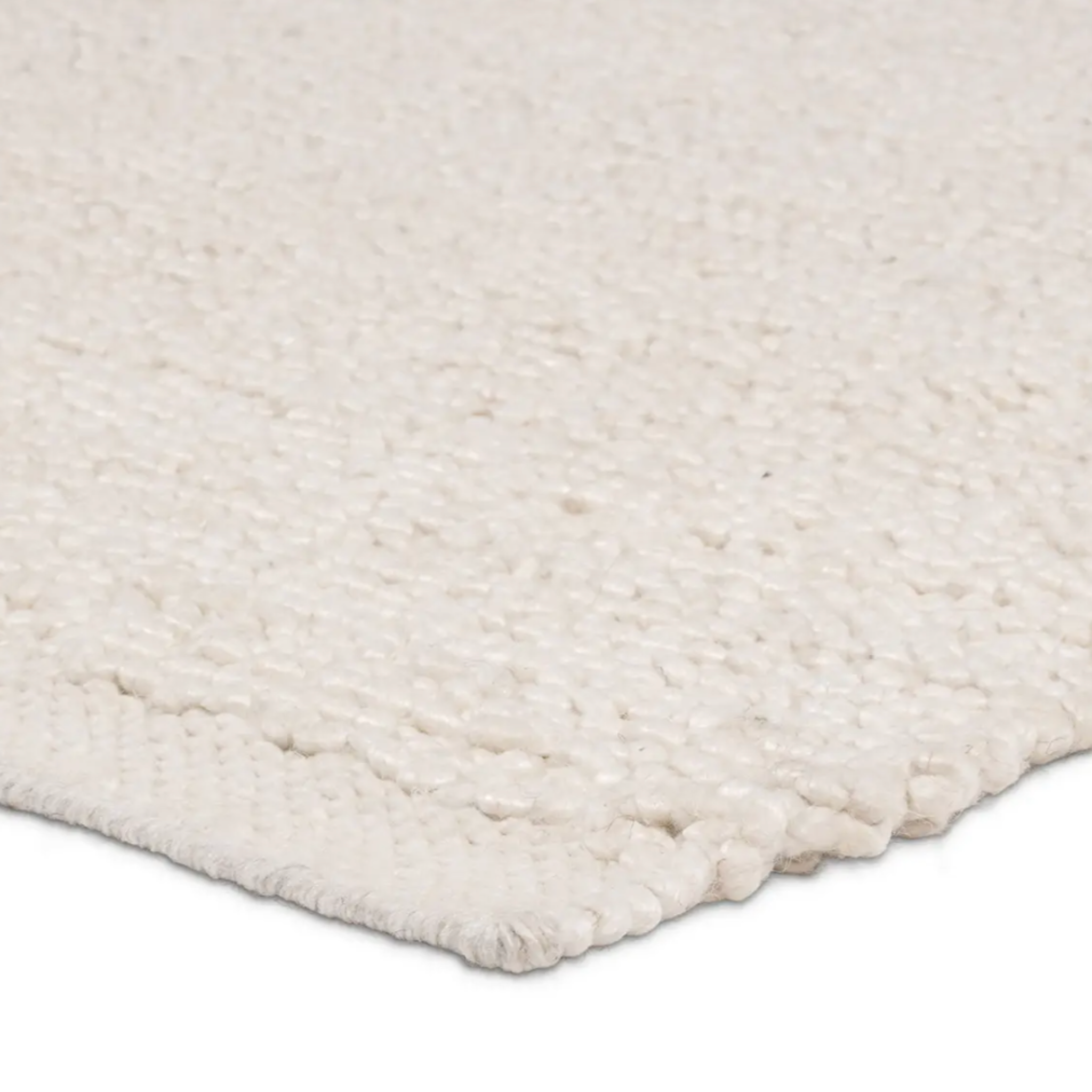 neutral texture rug in white.