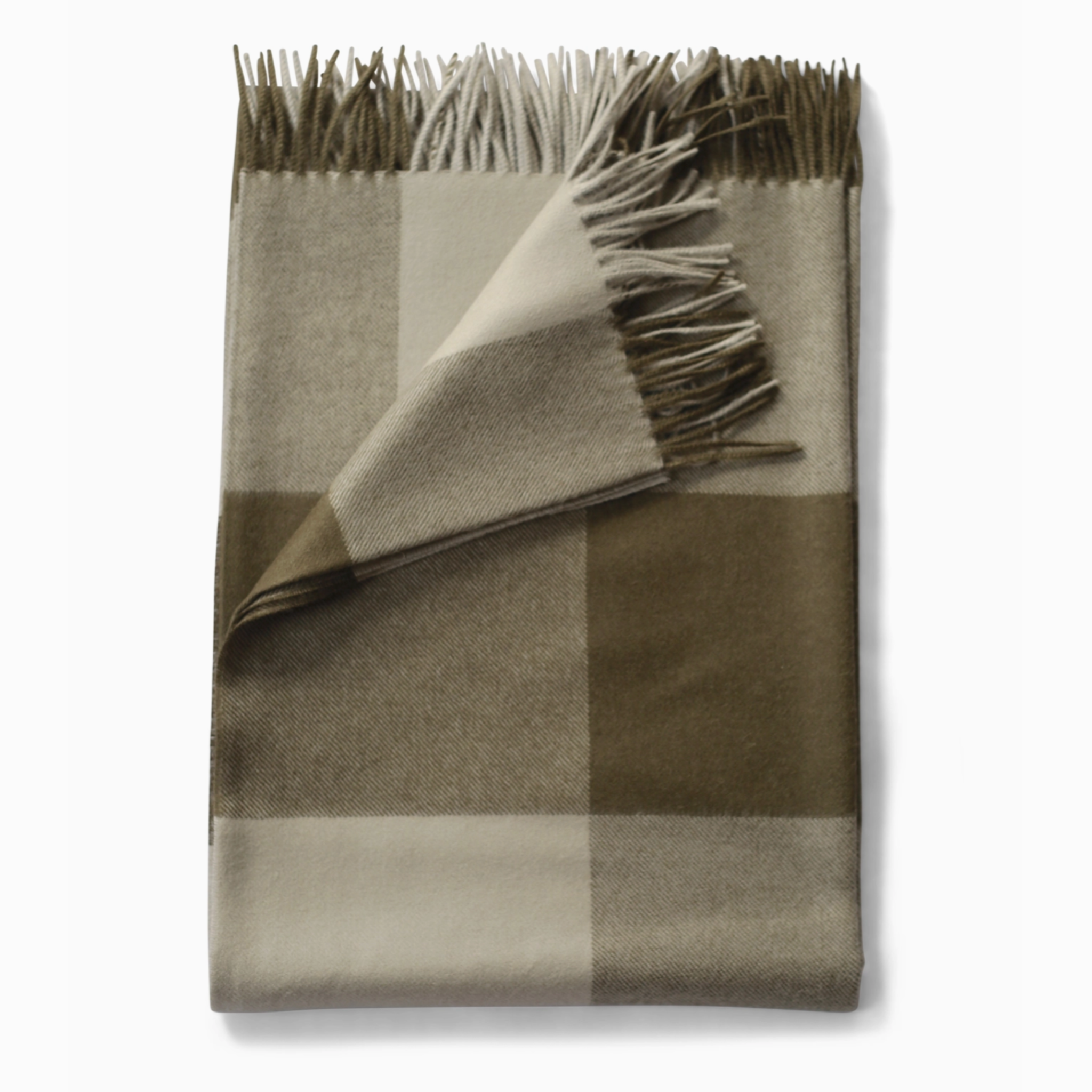 olive pearl alpaca throw.