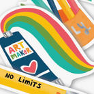 Ooly Stickiville Stickers- Art Maker (4 Die-Cut) - Shoppe Details and Design.