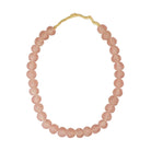 Medium Pink Glass Beads - Versatile Decorative Accents