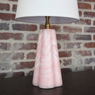 Compact Pink Quartz Mini Table Lamp – Elegant home lighting solution